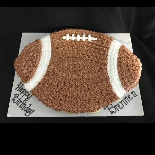 Pull-Apart Football Cake - Wilton